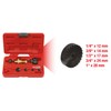 KS Tools 136.1105 Tap seating milling set 1/4"-1", 6 pcs