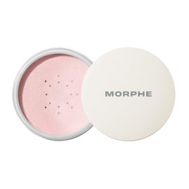 Morphe Jumbo Bake & Set Soft Focus Setting Powder - Set Makeup and Minimize Shine for up to 24 Hours - Silky Setting Powder Leaves a Soft & Natural Finish - Brightening Pink (0.62 oz)