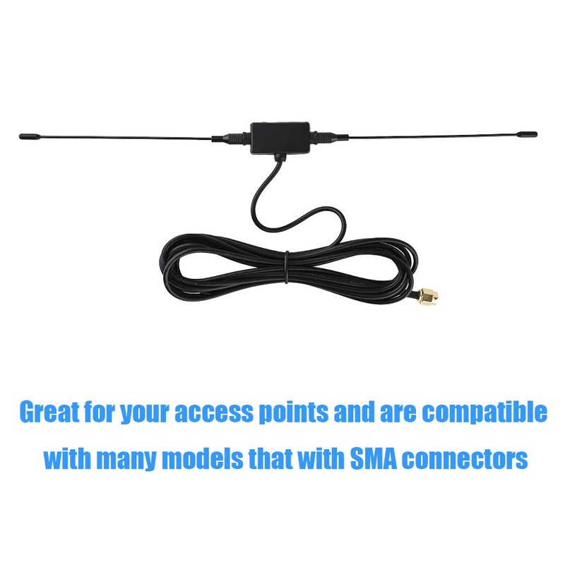 Lazmin Antena de Enchufe Macho, Antena de Amplificador de señal