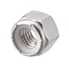 TA-VIGOR 10Pcs 1/2-13UNC Nylon Hex Lock Nuts, 304 Stainless Steel