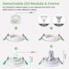 ALUSSO LIGHTING LED Recessed Spotlight, 230 V, 6 W, 540