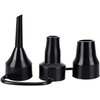Black Inflatable Pump Adapter Plastic Nozzle Pump Nozzle Head Air