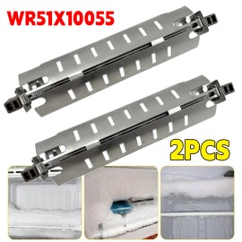WR51X10055 Defroster Refrigerator AP3183311 WR50X10068 GE Heating Element 2Pcs