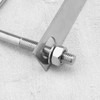 SG Store 2PCS Square U-Bolts M10 Thread 100mm Inner Width