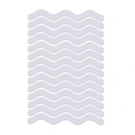 KOYOKOMA Bathtub Anti-Slip Seal Bath S-Shaped Set of 24 Anti-Tip Non-Slip Bathtub Stickers Safety Anti-Slip Tape for Bathtubs Bathtubs Bathrooms Floors Pools Stairs (Clear)