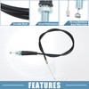 X AUTOHAUX Dirt Bike Throttle Cable 35.43" Gas Throttle Cable