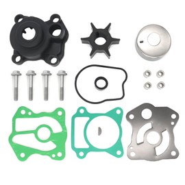 GlückMarine 06193ZV7020 Water Pump Impeller Repair Kit for Honda 25-30 HP Outboard Boat Motors Replacement 06193-ZV7-020 06193-ZV7-010 Marine Engine