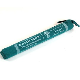 GURU SHOP Pancha Karma Incense - Earth, Blue, 18 x 2.5 x 2.5 cm, Incense Sticks from Tibet, Nepal