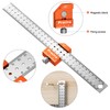 Carpenter Square Tool, Preciva Combination Square 12 Inch/300mm, 45 90