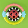 Sassy Spin and Chew Flex Ring Rattle with Dual Action