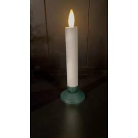 Unbranded Battery Operated Taper Candle Set (10) - White
