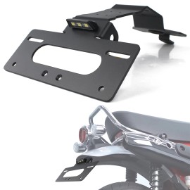 xitomer Motorcycle Fender Eliminator License Plate Fit For Honda Dax 125 2022-2024 Black