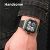 Electronic Sports Watch 12 24 Hours Waterproof Digital Wrist Watch