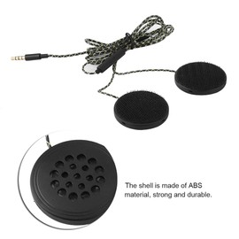 Headset Speakers 3.5m Motorcycle Headphone Support Hands-free Calling bluetooth helmet speakers auricular moto bluetooth velcro helmet speakers speakers for helmet racing helmet speakers helmet flat w