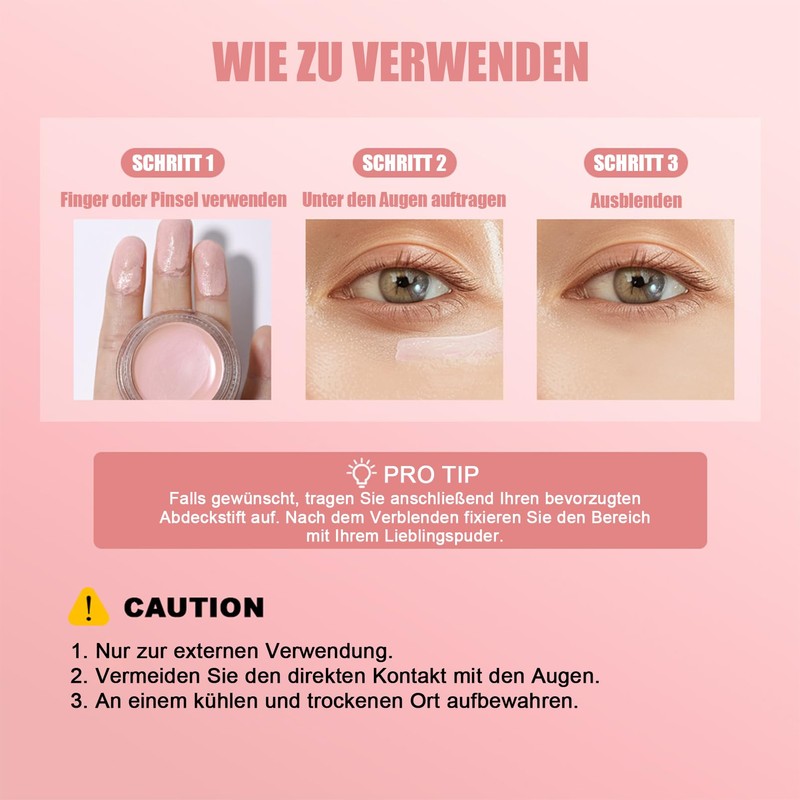 Under Eye Brightener, Eye Care Concealer, Brightening Under Eye Colour