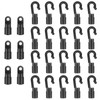 20 Pcs Bungee Shock Cord Hooks for 1/4 Inch Rope