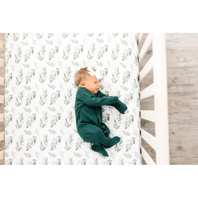 Copper Pearl Sábana Bajera de Punto de Primera Calidad, 0,60