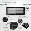 Vent Systems 3" x 10" Inch (Opening) Black Plastic Air