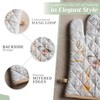 Maison d' Hermine Easter Oven Mitt & Pot Holder 100%