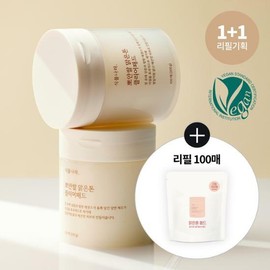 Shingmulnara Rice Water Fair Tone Pad Refill Set (100P+100P Refill) - Shingmulnara Rice Water Fair Tone Pad Refill Set (