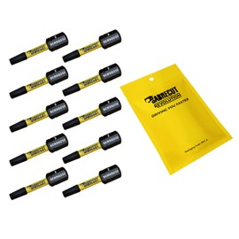 10 x SabreCut SCRSQ232_10 32mm SQ2 Square Magnetic Impact Screwdriver Driver Bits Set Single Ended Heavy Duty