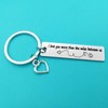 Nekoki Valentines Day Gifts Couple Keychain Long Distance Relationship Gift