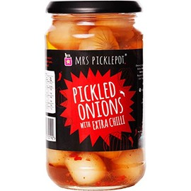 Mrs Picklepot Pickled Onions with Extra Chilli 440g, 1 Count