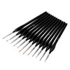 12Pcs Paint Brush Set for Face MakeUp Nail Scale Model