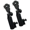 Umbrella Holder Adjustable Clamp Stand Universal Black Cart Umbrella Holder