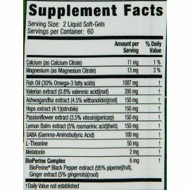 Irwin Naturals Power to Sleep PM Promotes Restful Sleep Cycle - 120 Soft-Gels