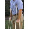 Lumex Bariatric Imperial Steel Crutches - Adult Medical Mobility Aids