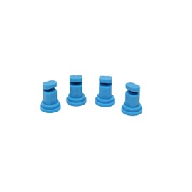 Valley Industries 140° Deflector Broadcast Spray Nozzle - 5.0 Orifice Size, 10 to 45 PSI, Blue, 4 Pack