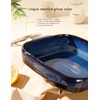 8x8 Baking Pan Ceramic Square Baking Dish Lasagna Pan with