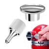 Nabenaufsatzkappe mit Edelstahl Befestigungsschraube für Kitchen Aid 4,5-5 Quart Tilt-Head