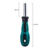 6.35mm Mini Short Screwdriver Handle Magnetic Bit Holder Extension 1/4