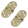 T Tulead Solid Brass Folding Hinges Decorative Folding Flip Top