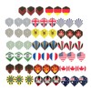 Garneck 60pcs Standard Shape Flights Set - Flights for Darts