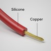 Goupchn Alligator Clips to Breadboard Male Jumper Wires Soft Flexible