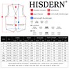 HISDERN Suit Vest for Men Elegant Wedding Vest Classic Plain