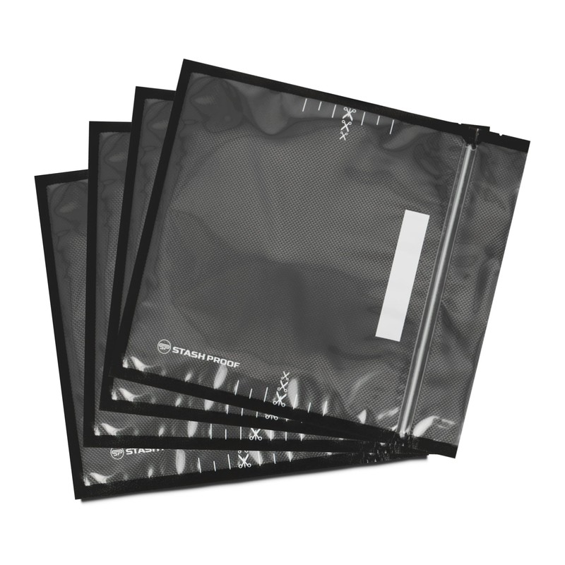 Stash Proof 11" x 12" Recloseable Zip Storage Vacuum Seal