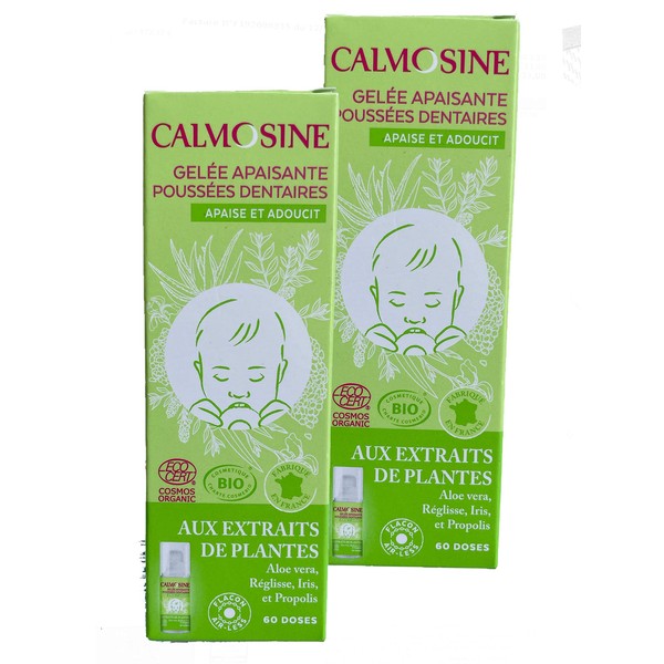 Calmosine Soothing Jelly Tooth Pusher (Pack of 2)