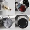 2 in 1 Mini CO2 Gas Regulator Soda Pressure Gauge