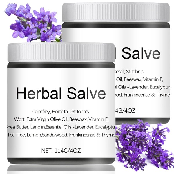 Deuiosna Deuiosna Organic Herbal Salve 4oz - Comfrey Organic Herbal