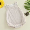 Kuriozud Unisex Newborn Baby Boy Girl Summer Clothes Sleeveless Bubble