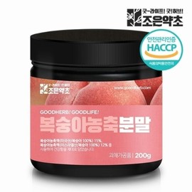 Joeunyakcho 조은약초 복숭아 농축 분말 가루 파우더 200g Jo Eun Herb Peach Concentrated Powder 200g