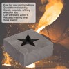 Graphite Ingot Mold Star Shape Gold Silver Melting Casting Mould