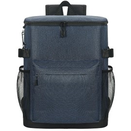 Cooler Backpack 33/40 Cans Coolers Insulated Leak Proof for Men & Women, Waterproof Soft Sided Lunch Camping Beach Travel Ice Chest Bag Hiking Picnic Backpack