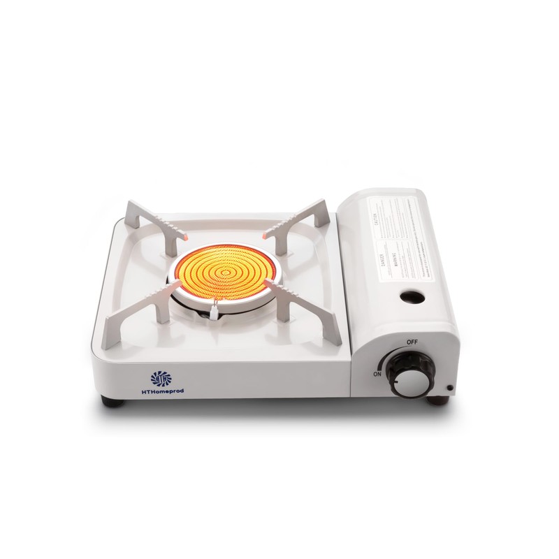 Portable Butane Stove Single Infrared Camping Burners 13000 BTU Outdoor