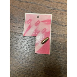 golden nail 80s Metal Golden Nail 18K Plain Smooth Gold Tone Fingernail Press on Pinky