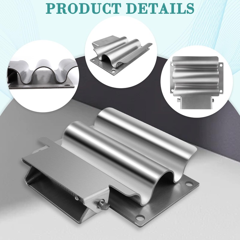 Neowah SH675SS Stainless Steel Tool Rack Holder, Heavy Duty Mount